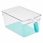 AmazonBasics – Kühlschrank-Behälter mit Griff, groß