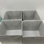 EZOWare faltbare Aufbewahrungsbox - 33 x 38 x 33 cm - 4er Set